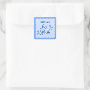 Adesivo Quadrado Festa de solteira personalizada de última apresent