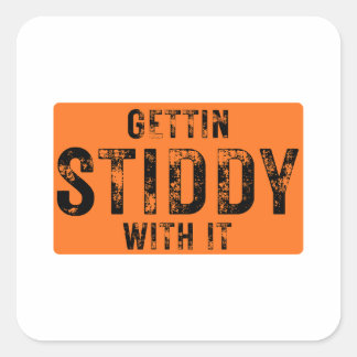 Adesivo Quadrado Ficando Stiddy Com Isso