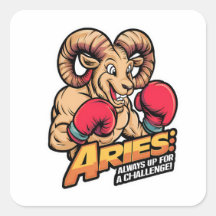 Fierce Aries Ram Boxer "Always Up for a Challenge"