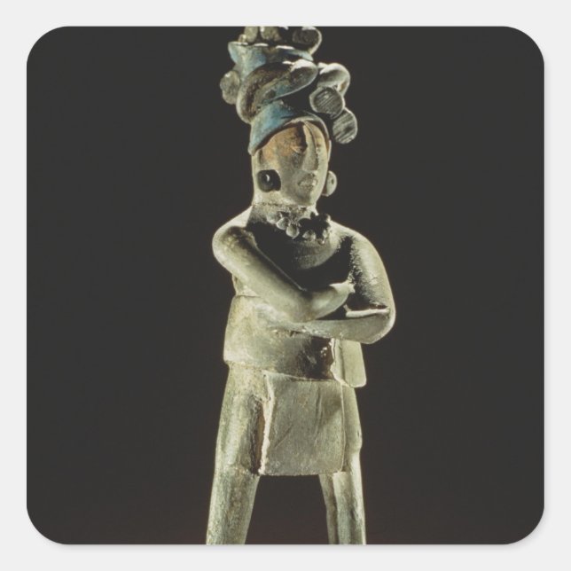 Adesivo Quadrado Figura real permanente (Frente)