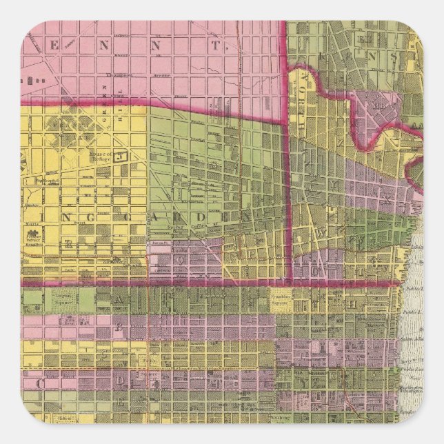 Adesivo Quadrado Filadélfia 7 (Frente)