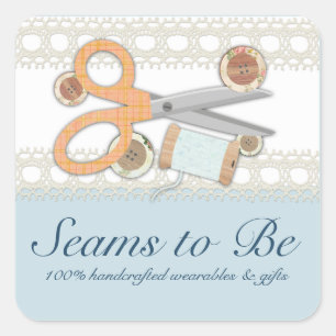 Adesivo Quadrado Filtro de botões de costura de cores personalizado