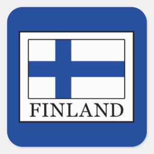 Adesivo Quadrado Finlandia
