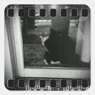 Adesivo Quadrado Fita de Filme Lucy