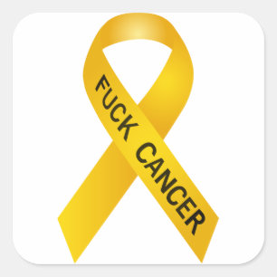 Adesivo Quadrado Fita do cancer de F