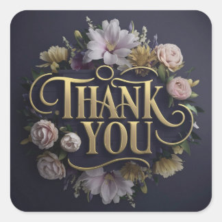 Adesivo Quadrado Floral