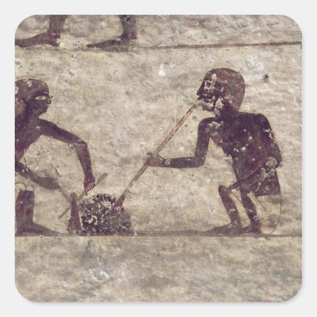 Adesivo Quadrado Flores de vidro (Frente)