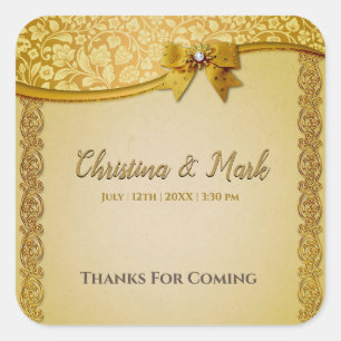 Adesivo Quadrado Flores e folhas de Abstratos retrorreflectores Ele