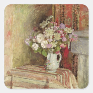 Adesivo Quadrado Flores em um vaso, 1905