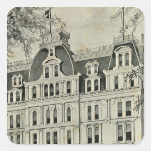 Adesivo Quadrado FM Brown & Co