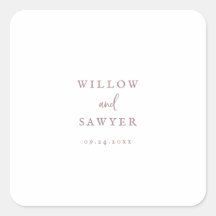 Focos de Envelope de Casamento com Script Dourado 