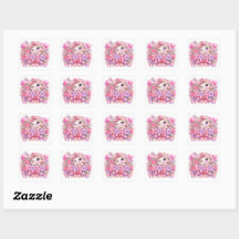 Fofo Kawaii XOXO Gato Rosa Pastel Romântico Amor S