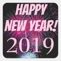 Fogos de Artifício Feliz Ano Novo 2019