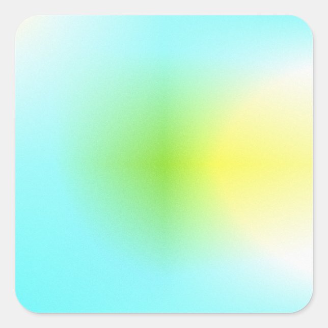 Adesivo Quadrado Folha adesiva (Frente)