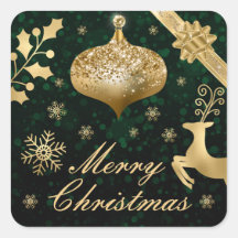 Folha de Natal e Fita de Ouro