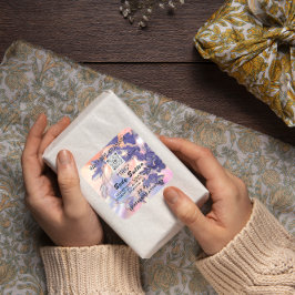 Adesivo Quadrado Folheto de embalagem do produto Manteiga corporal 