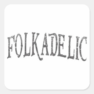 Adesivo Quadrado Folkadelic