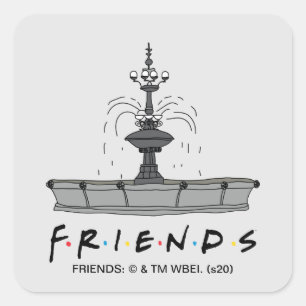 Adesivo Quadrado Fonte FRIENDS™