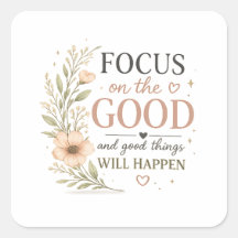 Foque no Bem – Inspirador Floral Vintage P