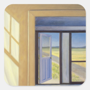 Adesivo Quadrado Fora da caixa