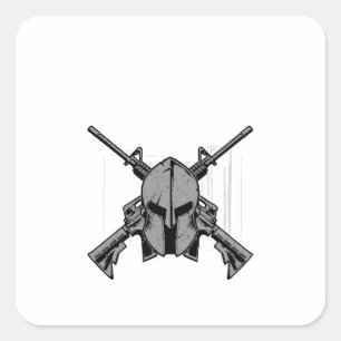 Adesivo Quadrado Força militar