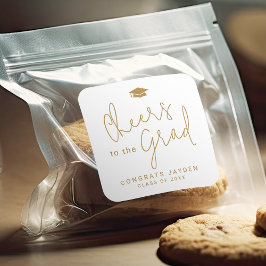 Adesivo Quadrado Formando Dourado e simples de animação de script m