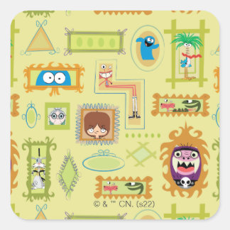 Adesivo Quadrado Foster's Home for Imaginary Friends | Photo Wall