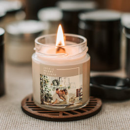 Adesivo Quadrado Foto da família moderna | Feliz alegre abençoada