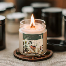 Adesivo Quadrado Foto da família moderna | Feliz alegre abençoada |