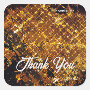 Adesivo Quadrado Foto de Az NASA