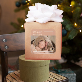 Adesivo Quadrado Foto do bebê moderno | Você Faz Minha Vida Complet