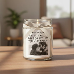 Adesivo Quadrado Foto Romântica Personalizada   História de Amor