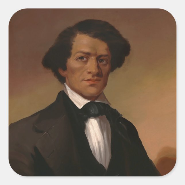 Adesivo Quadrado Fr3d3 rick Bailey Douglass: Legenda dos Direitos C (Frente)