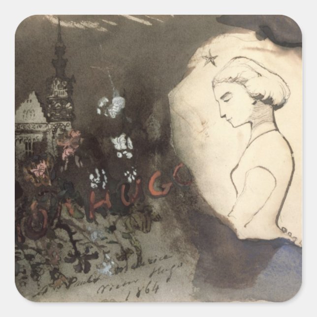 Adesivo Quadrado Fracta Juventus, 1864 (Frente)