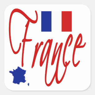Adesivo Quadrado França