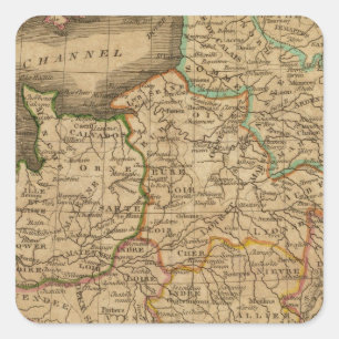 Adesivo Quadrado France 13