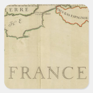 Adesivo Quadrado France 42
