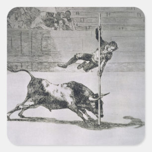 Adesivo Quadrado Francisco Jose de Goya y Lucientes a agilidade a
