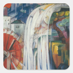 Adesivo Quadrado Franz Marc Art