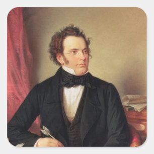 Adesivo Quadrado Franz Peter Schubert
