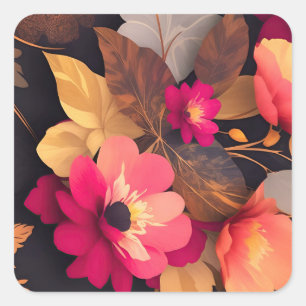 Adesivo Quadrado Frasco de Vinilo