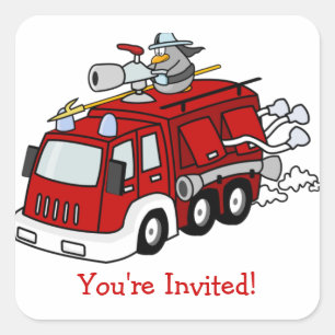 Adesivo Quadrado Fraseio feito sob encomenda da festa de