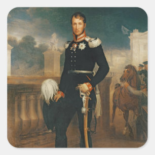 Adesivo Quadrado Frederick William III, rei de Prússia