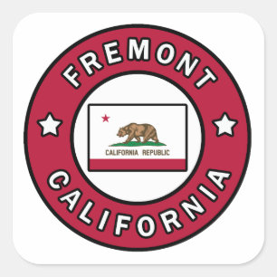 Adesivo Quadrado Fremont Califórnia