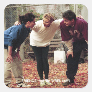 Adesivo Quadrado FRIENDS™ Equipe Geller Bowl Monica