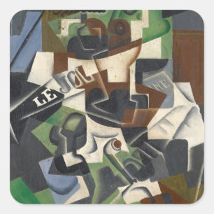 Adesivo Quadrado Fruta Bowl, Pipe e Diário, 1917