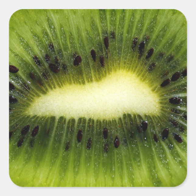 Adesivo Quadrado Fruta Kiwi (Frente)