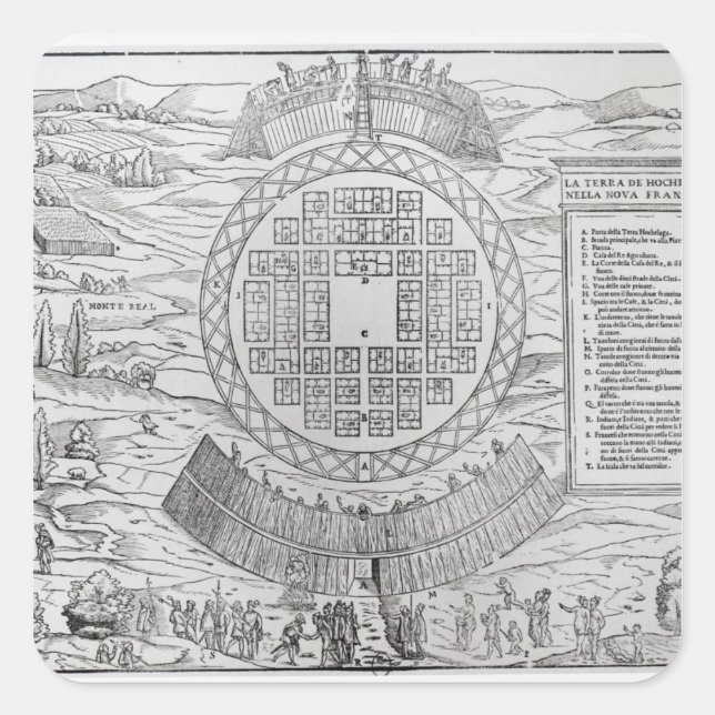 Adesivo Quadrado Fundação Hochelaga (Frente)