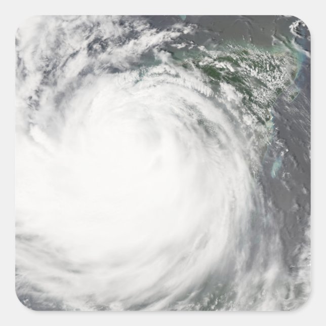 Adesivo Quadrado Furacão Dean 2 (Frente)