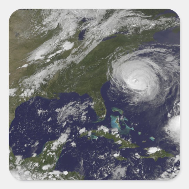 Adesivo Quadrado Furacão Earl 4 (Frente)